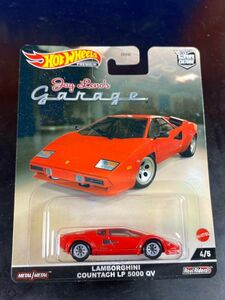 ホットウィール HOTWHEELS Jay Leno's Garage LAMBORGHINI COUNTACH LP 5000 QV ランボルギーニ カウンタック Real Riders