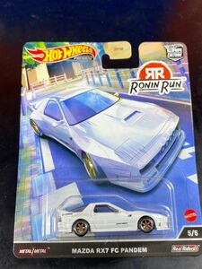 ホットウィール HOTWHEELS RONIN RUN MAZDA RX-7 FC PANDEM マツダ FC3S パンデム Real Riders