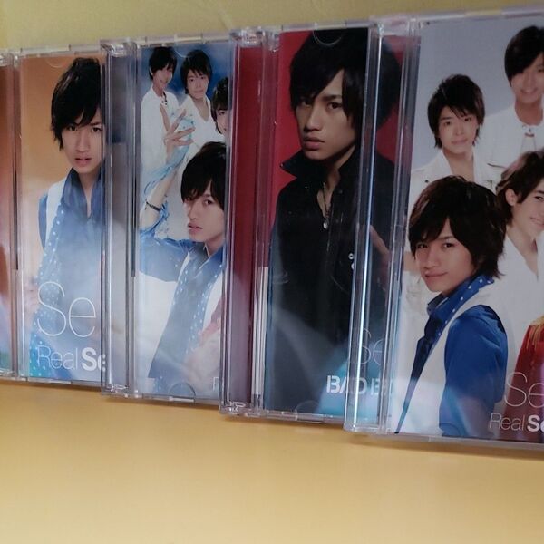 Real Sexy!/BAD BOYS SexyZone CD DVD 4セット 開封のみ 長期保管