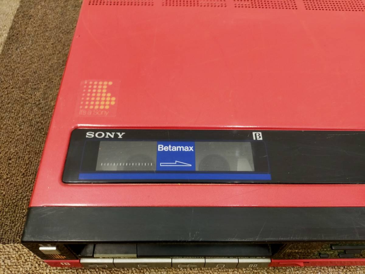 通電確認 SONY ソニー Betaplus SL-HFR30 ベータビデオデッキ Betamax