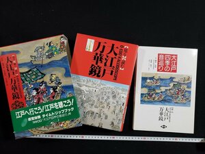 ｈ◇6　見る 聴く 読む 大江戸万華鏡　牧野昇 会田雄次 大石慎三郎・監修　1991年　農文協　定価12000円　/ｎ-Ｂ21