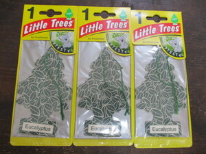 廃盤！新品未使用！未開封！LittleTrees リトルツリー eucalyptus ユーカリ ３枚セット