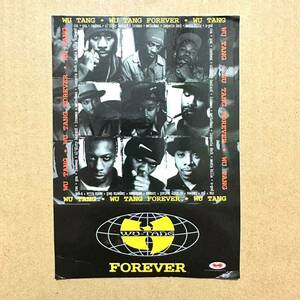 Wu Tang Clan Forever ポストカード ウータン・クラン ラップ ヒップホップ ビンテージ