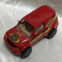 SK　三菱パジェロ　Majorette マジョレット　MITSUBISHI PAJERO　ミニカー　赤_画像10