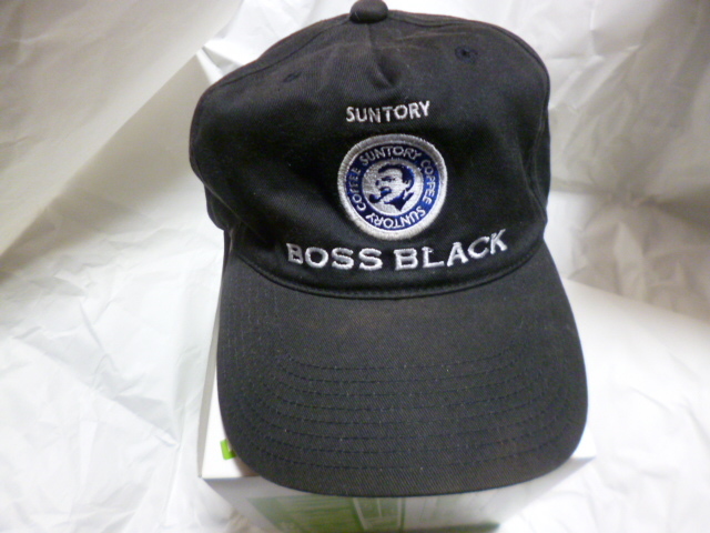 税込) サントリー BOSS BLACK キャップ agapeeurope.org