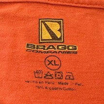 BRAGG　半袖　ポケットＴシャツ　バックプリント　オレンジ　/Y1639_画像10