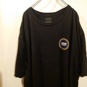 VANS Tシャツ バンズ　ブラック　/Y1696