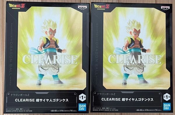 ドラゴンボールZ CLEARISE 超サイヤ人ゴテンクス フィギュア クリアライズ スーパーサイヤ人 プライズ品2個セット