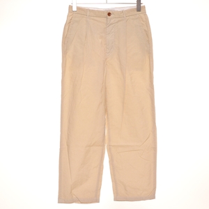 〇468586 STEVEN ALAN スティーブンアラン ●テーパードパンツ OX SUPER BAGGY TAPERED 8114-188-0193 サイズS ナイロン メンズ ベージュ系