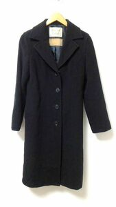 Y14664*プライベートレーベル*Private Label*ロングコート*カシミヤ入り*M