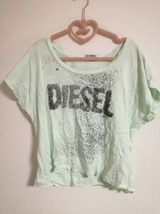 K166 diesel lady's cut and sewn * adult design * heart .... color * Silhouette . one taste differ *