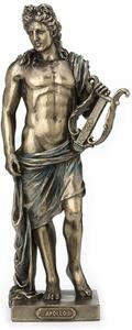アポロン-光（太陽） 音楽 詩の古代ギリシャ神像 彫刻 彫像/ オリュンポス十二神 ゼウスの息子（輸入品）