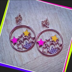 Claire's★*星デザインイヤリング