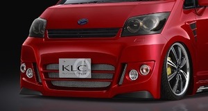 ケイエルシー ムーヴカスタム L175 185 前期 3点キット FRP 未塗装 KLC PerformanceEdition+ パフォーマンスエディションプラス