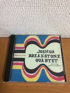 【送料160円】JOSHUA BREAKSTONE FEATURING KENNY BARRON WALK DON'T RUN ジョシュア・ブレイクストーン/ケニー・バロン ECD22058