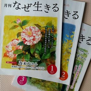 月刊 なぜ生きる3冊 令和3年 ①1月号 ②2月号 ③3月号 1万年堂 歎異抄