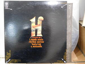 ○本田竹彦の魅力 t.honda meets rhythm section featuring s.watanabe LPレコード　PA-9718