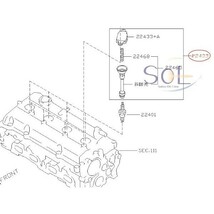 日産 X-TRAIL エクストレイル(T30 NT30) ティアナ(TNJ31) ムラーノ(TZ50) イグニッションコイル HELLA製 22448-8H315 22448-8H300_画像2