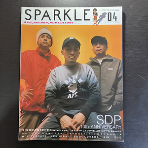 SPARKLE 04 black music review 7月号増刊号 SDP スチャダラパー ECD MURO 