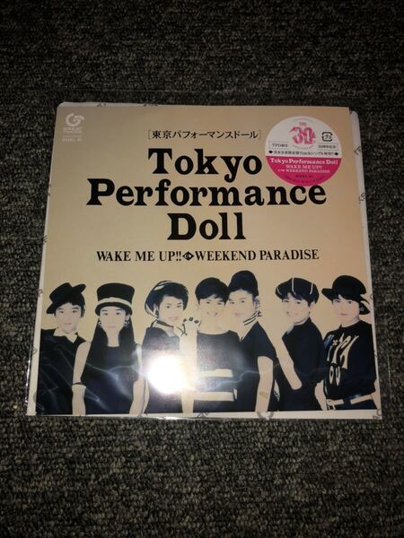 送料込即決【新品】レコード 東京パフォーマンスドール WAKE ME UP!!<完全生産限定盤/透明クリアーVinyl>7インチ・アナログ盤
