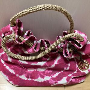 マイケルコースMICHAEL KORS/MARINAマリーナ/30T2GMAE3N/キャンバスショルダートートバック