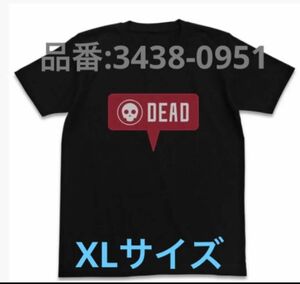 ソードアートオンライン　ガンゲイル　オンライン You are dead Tシャツ　ブラック　XL Tシャツ　　コスパ