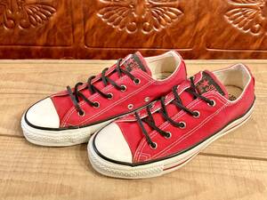 ★☆USA!希少レア!コンバース ALL STAR C-2000 赤 4 23cm converse オールスター レッド 革紐 デッドストック ビンテージ 235☆★