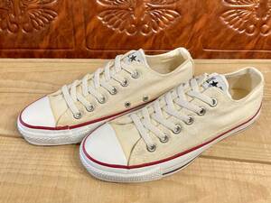 ★☆90s!USA!希少レア!コンバース ALL STAR 生成り 5 24cm converse オールスター ホワイト 白 チャック ビンテージ 235☆★