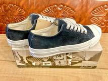 ★☆希少レア!コンバース JUCK PURCELL SUEDE ネイビー 4 23cm converse ジャックパーセル スエード 紺 デッド ビンテージ 225☆★_画像2