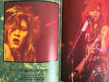 X(エックス)☆X JAPAN☆ARENA37℃・7月号臨時増刊☆ROSE & BLOOD TOUR LIVE PHOTOGRAPHY☆1990年7月27日発行_画像6