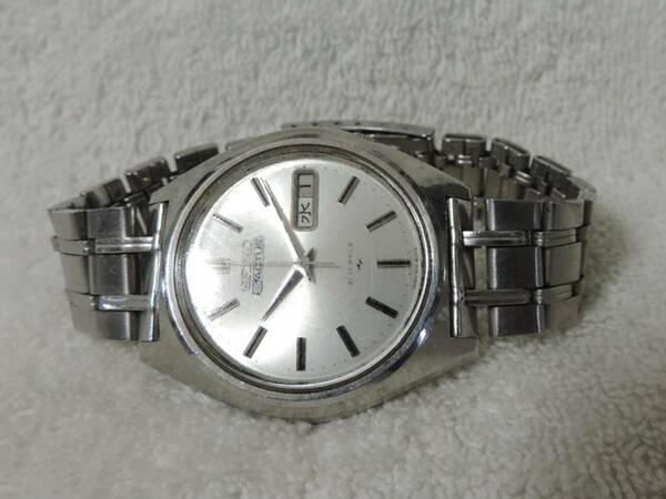 【値下げ交渉可】稼動中 セイコー男性用自動巻き時計 SEIKO 5ACTUS 21JEWELS 7019-8010