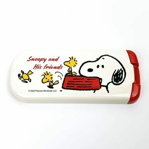 大西賢製販 PEANUTS/Snoopy&His Friends トリオセット レッド サイズ:約W8.4 D19.7 H1.8 SLI-1512