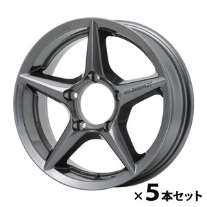 APIO アピオ アルミホイール WILDBOAR X2 16インチ 5.5J 5H PCD139.7 +20 5本セット ジムニー