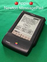 ☆:* 激レア★ Apple Newton MessagePad （梱包箱付き 1 NEWTON “DUMMY” PRODUCT P.O.#93-195-864）木製 モックアップ iPhone iPad Mac_画像1