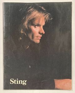 BOOK/STING スティング (THE POLICE)/ NOTHING LIKE THE SUN WORLD TOUR IN JAPAN 再来日公演パンフ (g317)