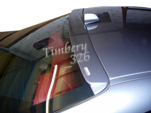 BMW 3シリーズ E46 クーペ リアルーフスポイラー塗装色付