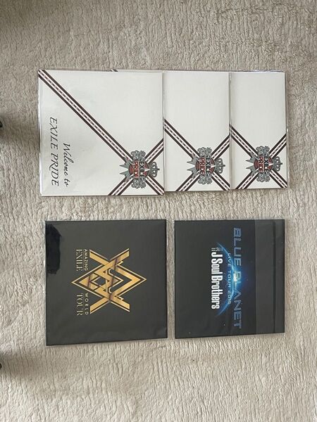 EXILE、三代目J Soul Brothersのライブチケット限定CD!