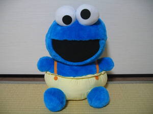  beautiful goods 2010 year prize gift for rare * Sesame Street Cookie Monster soft toy * height 43cm