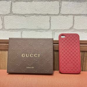 GUCCI グッチ スマホケース iPhoneケース 小物 iPhone 4.4s 携帯ケース 箱付き レディース ブランド