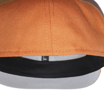 STUSSY CURLY S NEW ERA ORANGE SIZE 7 1/4_画像4