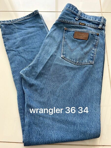 wrangler デニム　36 34 デニムパンツ