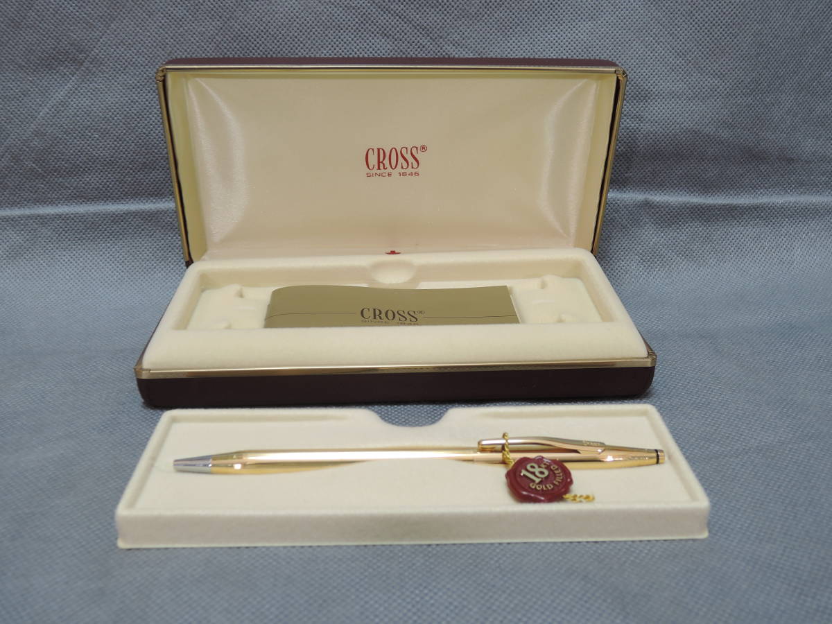 ヤフオク! -「cross ボールペン 18kt」の落札相場・落札価格