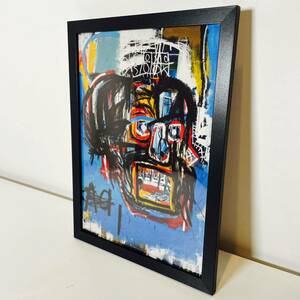 【黒額付きポスター】バスキア Basquiat 「無題（1982年）」(新品)