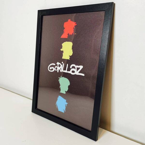 黒【額付きポスター】gorillaz ゴリラズ demon days②(新品)