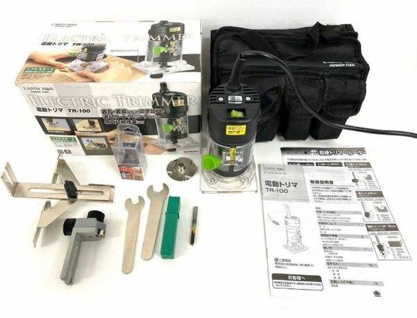 ☆美品☆ 電動トリマ TAKAGI TR-100 EARTH MAN POWER TOOL