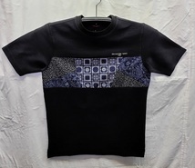 SALVATORE VINCI：半袖Tシャツ（L）日本製:31-2502-19：05色_画像1