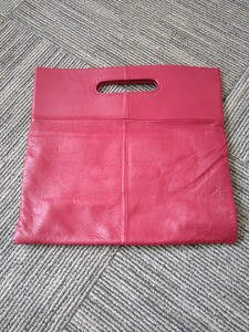 .. place bag leather leather clutch bag 