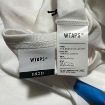 未使用 タグ付き 2019AW WTAPS x FUTURA GENERATION Z TEE WHITE Tシャツ 3 L ダブルタップス_画像9