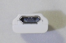 Fujitsu microUSB 充電ケーブル/USB-Cアダプタ付き 5V 2A 10W W12-010N3A/FMV-AC345/CP645087-01/ACアダプタ/microUSB→USB-C変換アダプタ_画像7
