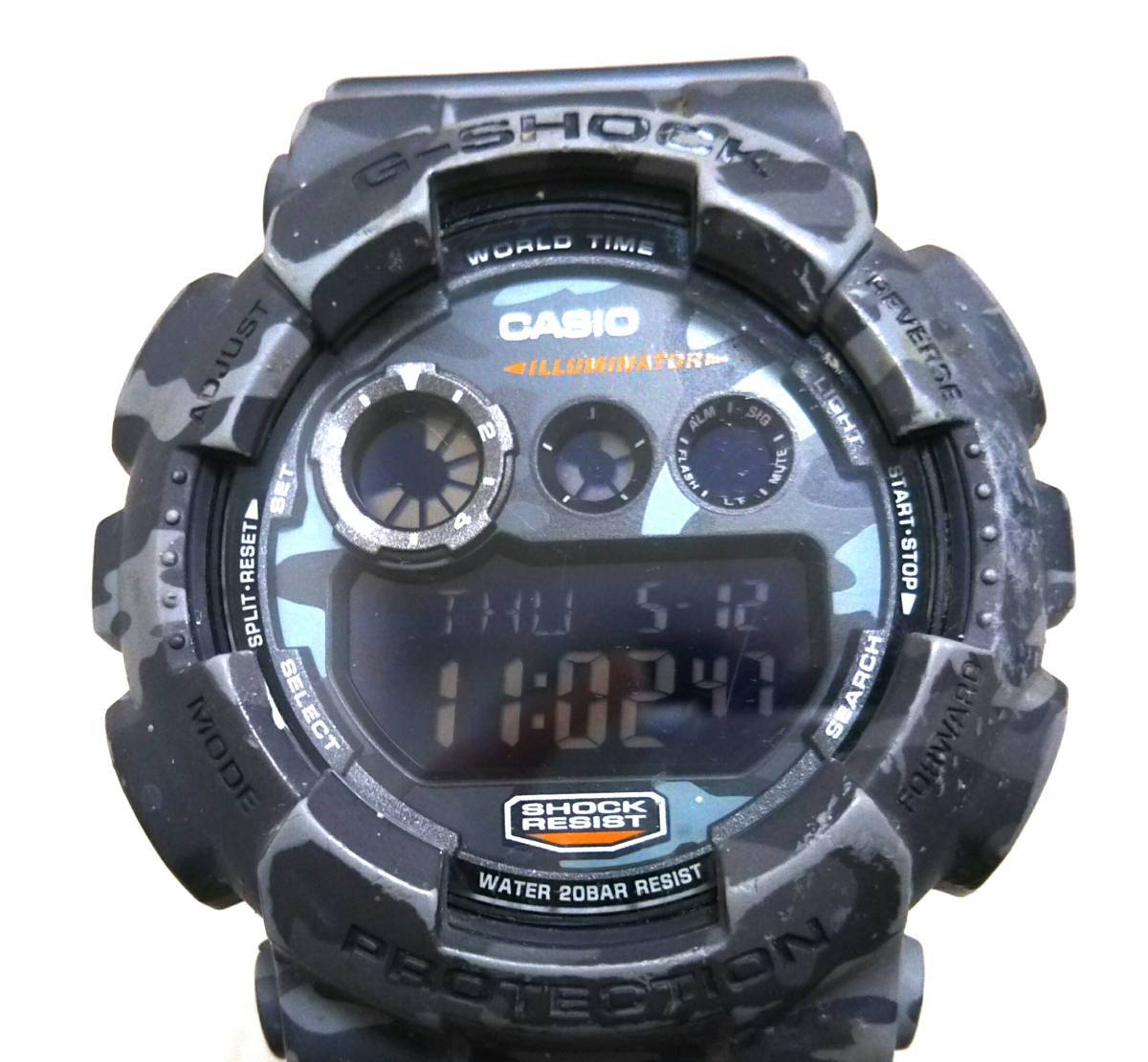 ヤフオク! -「g-shock gd-120cm」の落札相場・落札価格